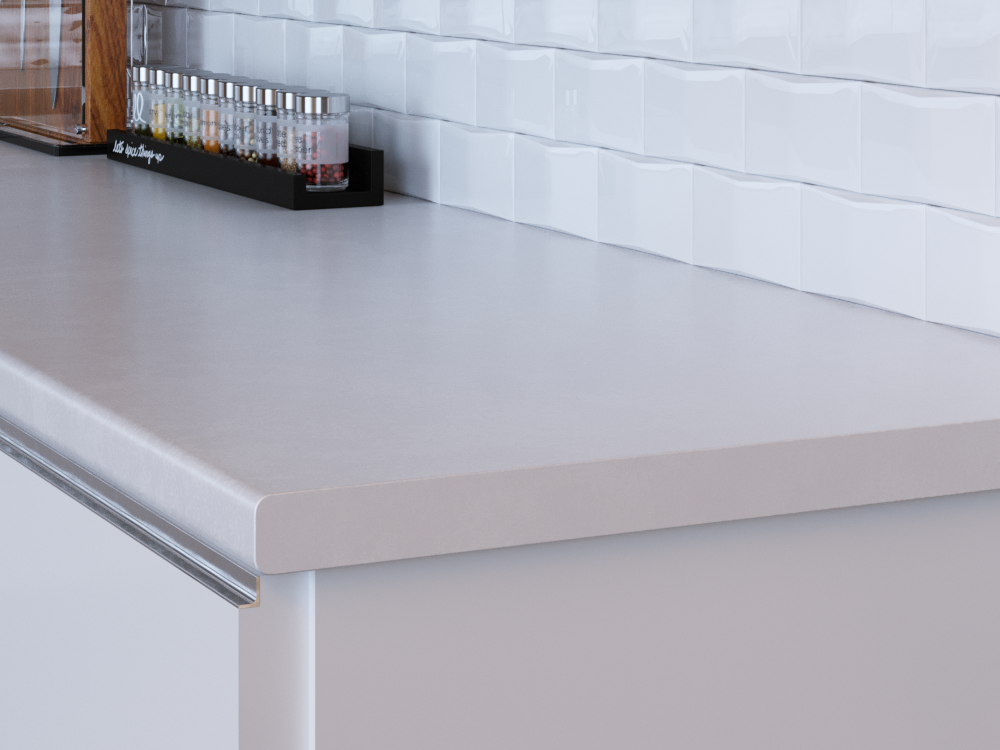 Столешница 1012/Cr керамика белая 3000х600х40