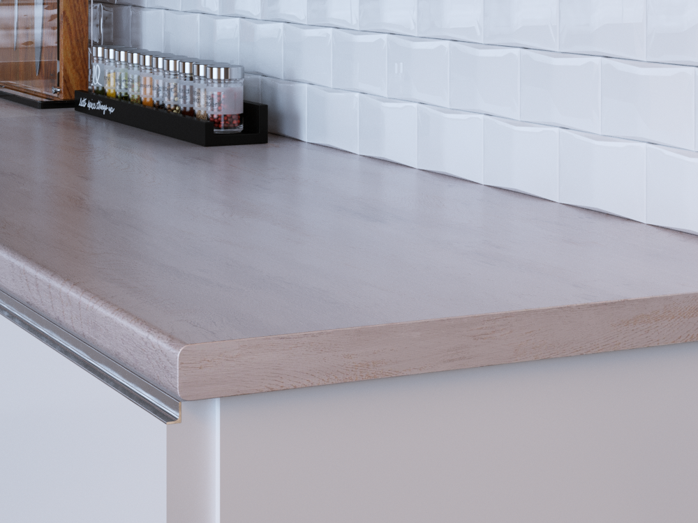 Столешница 3861/Rw белое дерево 3000х600х40