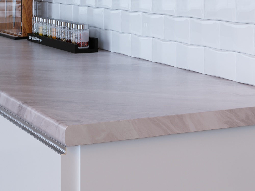 Столешница 2341/Pt мрамор Нуволато 3000х600х40