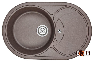 Мойка Emar EMQ-1775.C, Опал