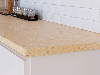 Столешница 2231/S оникс клас. бежевый 3000х600х27