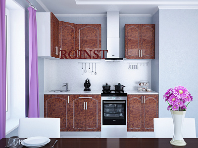 Кухни угловые на заказ МДФ Анита