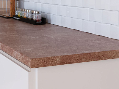 Столешница 910/Br обсидиан коричневый 3000х600х40