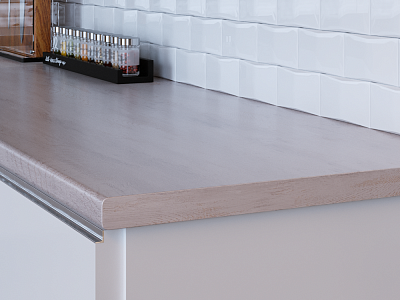 Столешница 3861/Rw белое дерево 3000х600х40