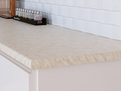 Столешница 0410/S мрамор каррара 3000х600х27