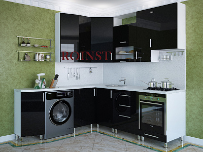 Кухни угловые на заказ МДФ Беренгария