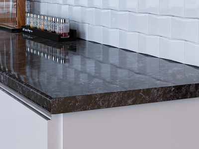 Столешница 946/1 кастило темный ГЛ 3000х600х40