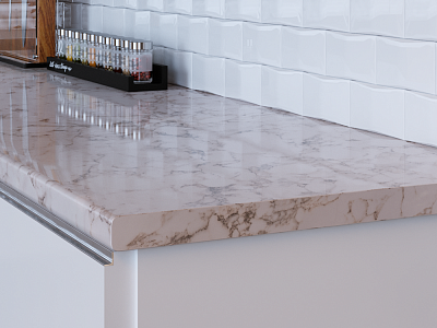 Столешница 920/1 мрамор миланский ГЛ 3000х600х40