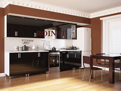 Кухни на заказ МДФ плёнка Лорентума