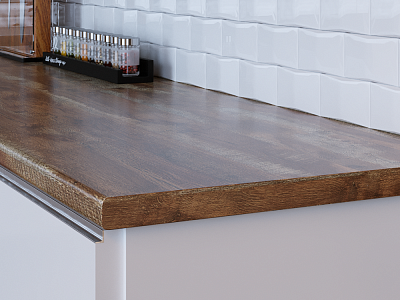 Столешница 2074/Fl дуб каштан 3000х600х27