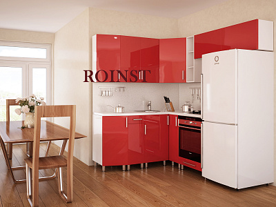 Кухни угловые на заказ МДФ Нерия