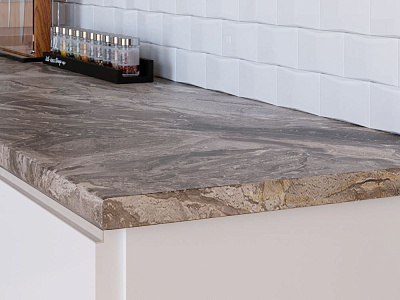 Столешница 7031/Q мрамор бергамо эксклюзив 3000х600х40