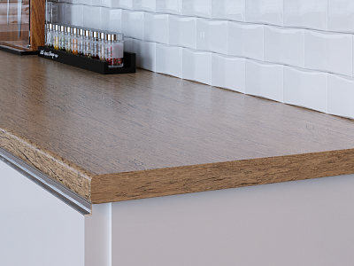 Столешница 4136/М дерево страйп 3000х600х40